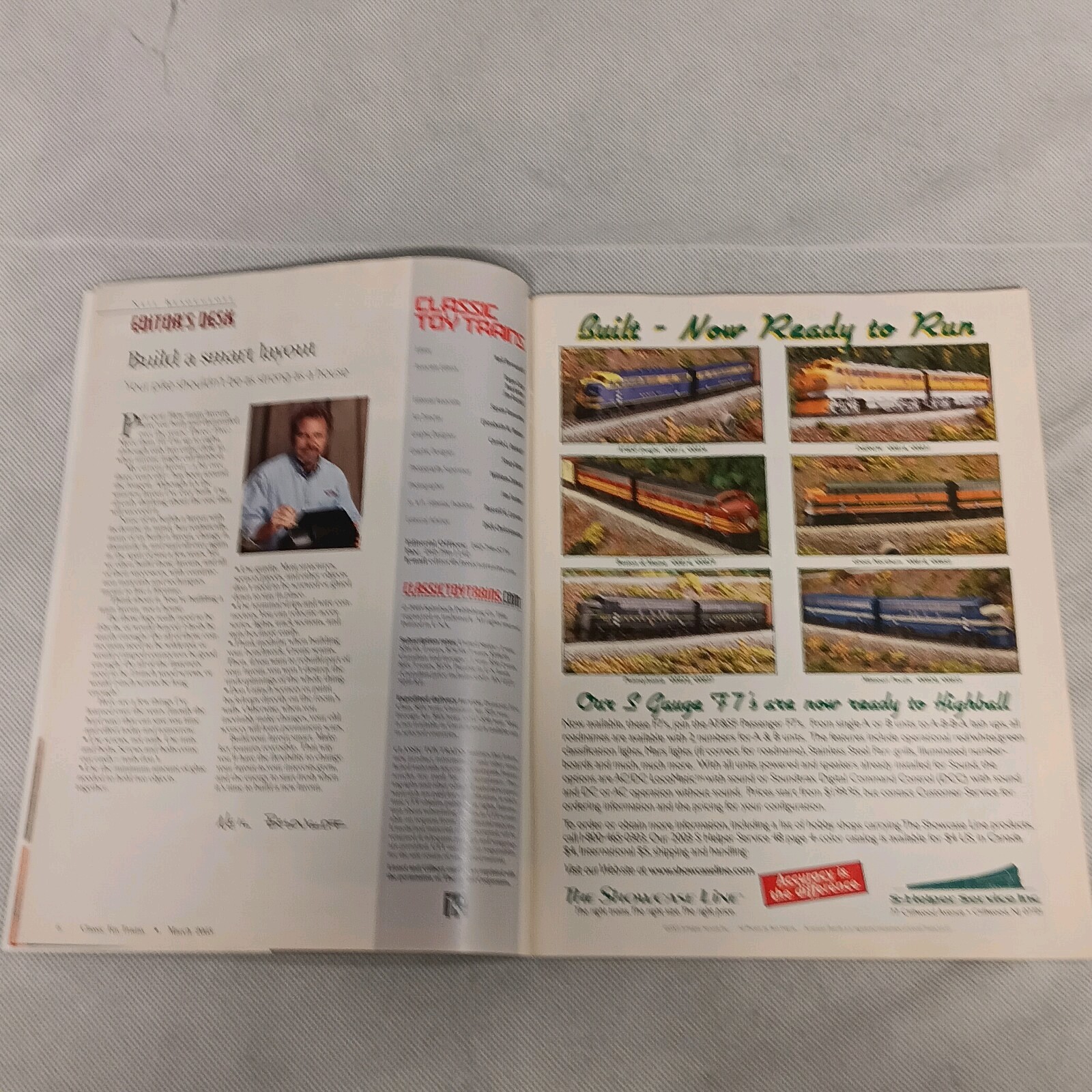 Classic Toy Trains Magazine March 2003
