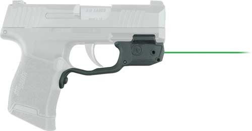 Crimson Trace 0181601 LG-422G Laserguard Green Laser Sight  Black Sig Sauer P365