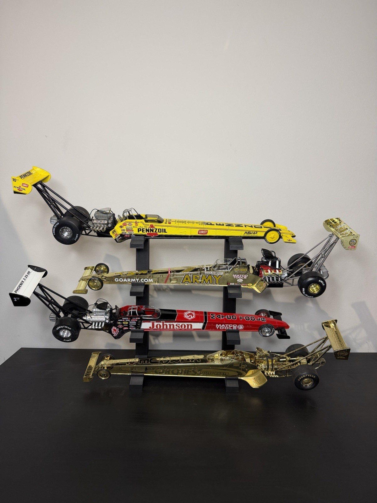 4 Tier NHRA Dragster Stand
