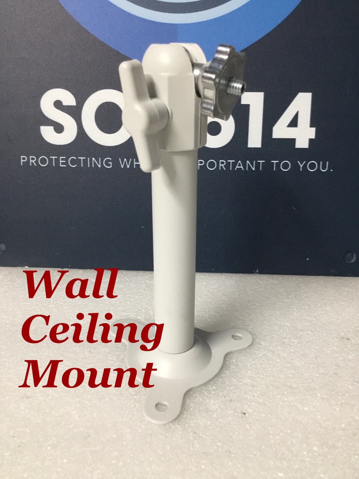 WH-4G CCTV Bracket  W/ 6" Dual Option Wall, Ceiling and T-Bar Mount 25lbs NEW!