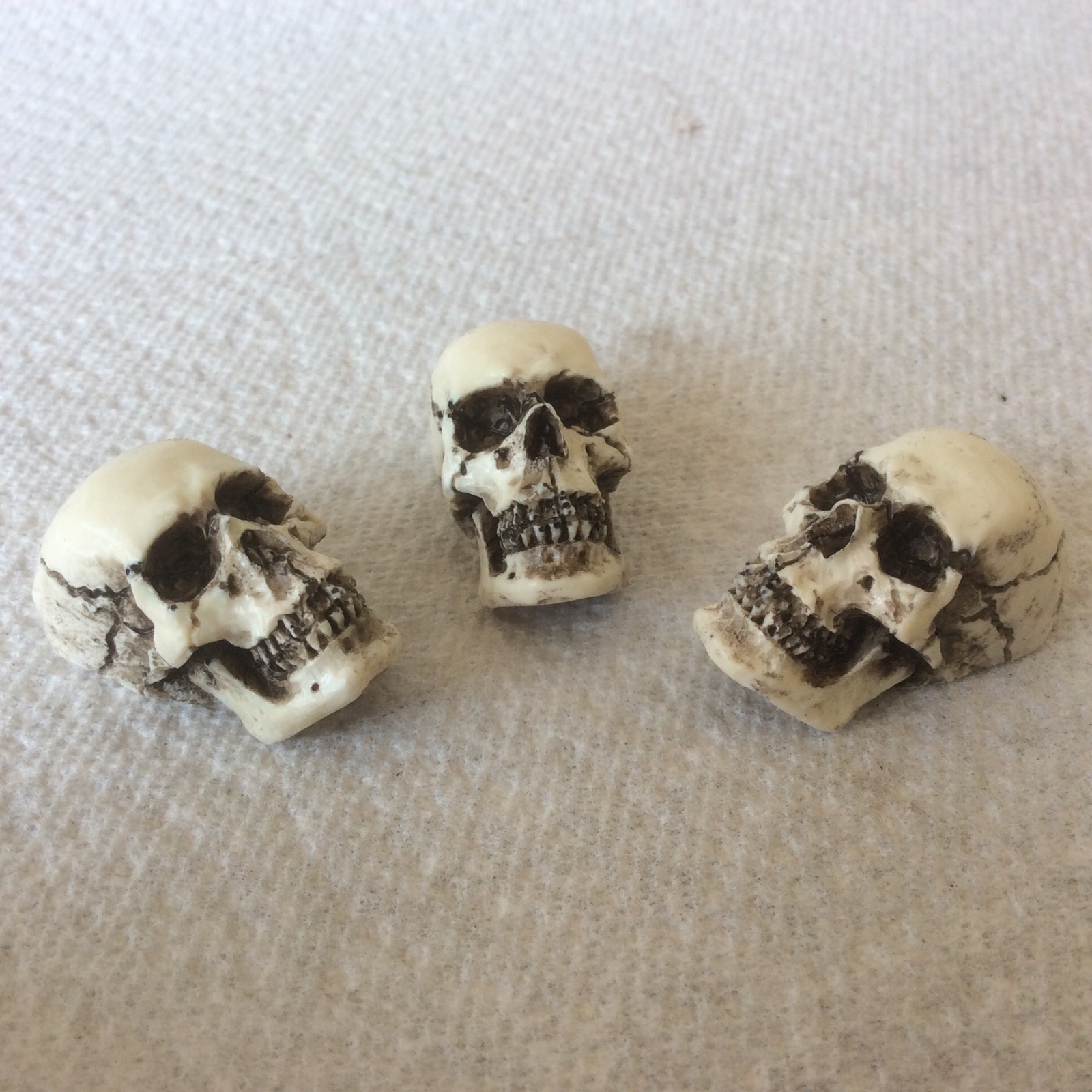 Skull Guitar Pots tuning Knob fits Fender Strat Stratocaster Punk USA Made 9PK3