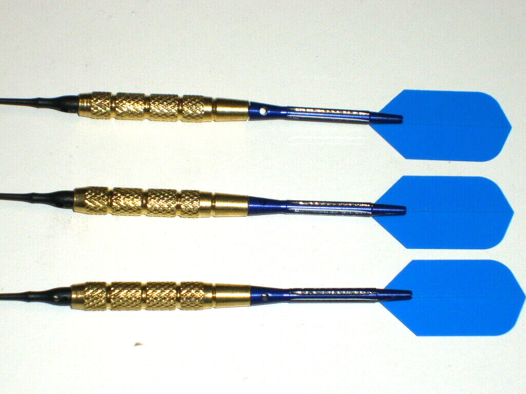 Soft Tip Darts New 17 Gram Brass with Aluminum Shafts #3405