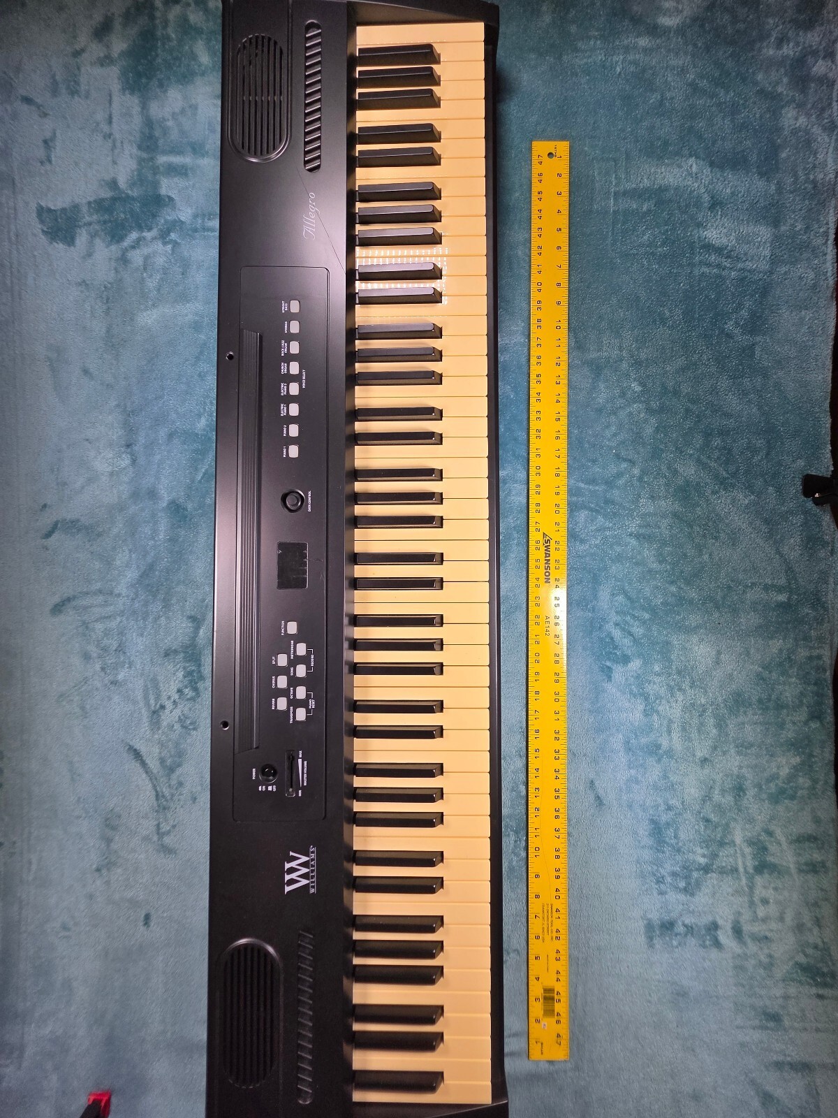 Williams Allegro 88-Key Digital Piano Keyboard Tested Working w/ Power Adapter