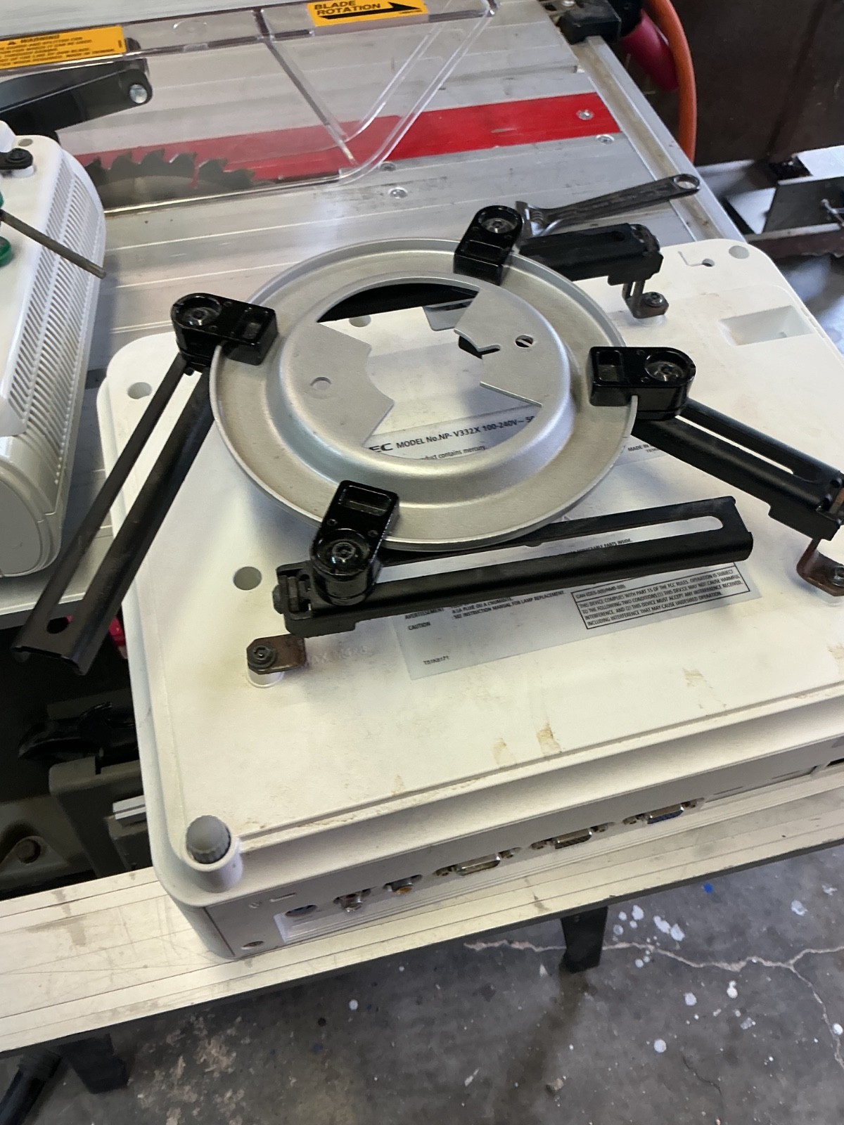 NEC V332X DLP PROJECTOR. PARTS #157