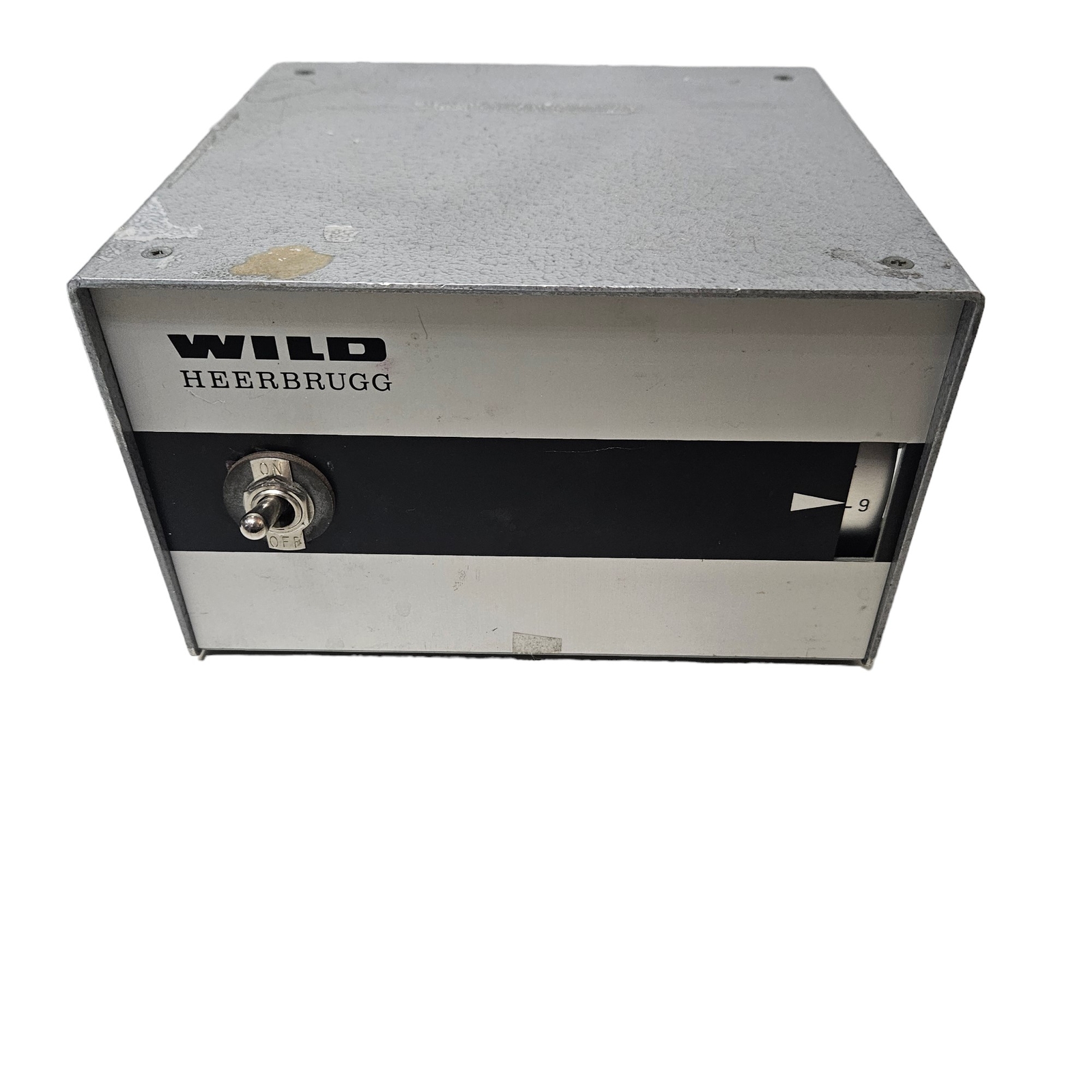 Wild Heerbrugg Microscope M12-95639 w/ Light & Mtr 23 Power Supply