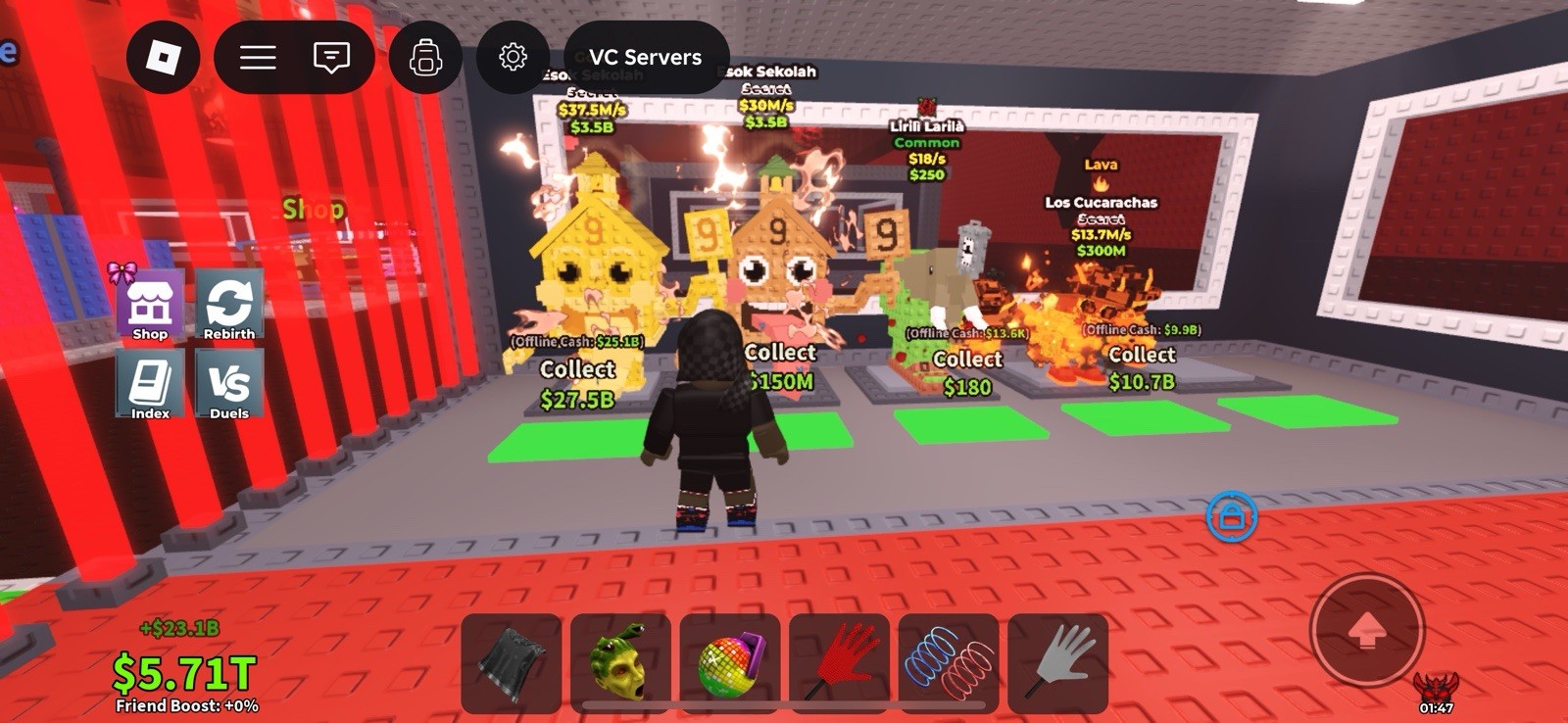 Roblox Virtual Game Assets Lirin Laria Common Lava Los Cucarachas