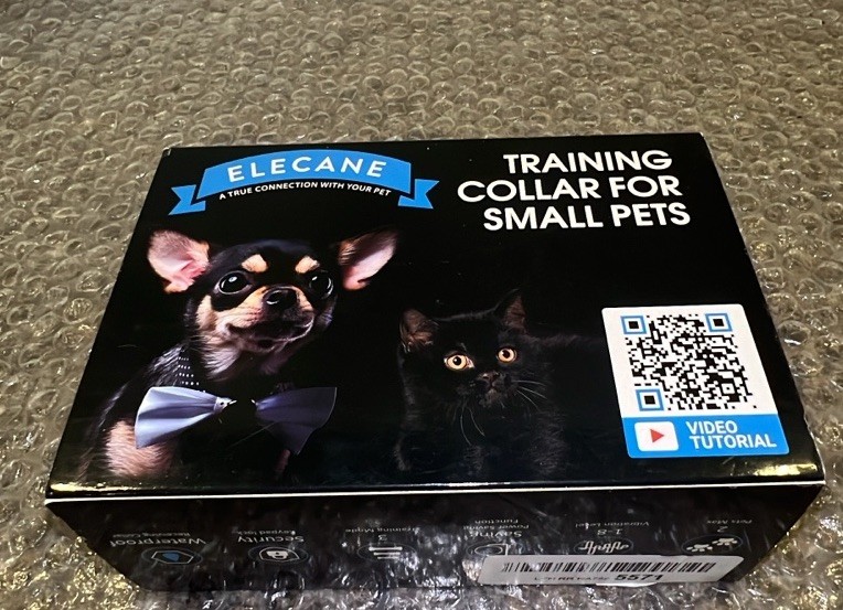 ELECANE HUMANE Training Collar Small Pets 4-20 lbs Rechargeable Remote Control