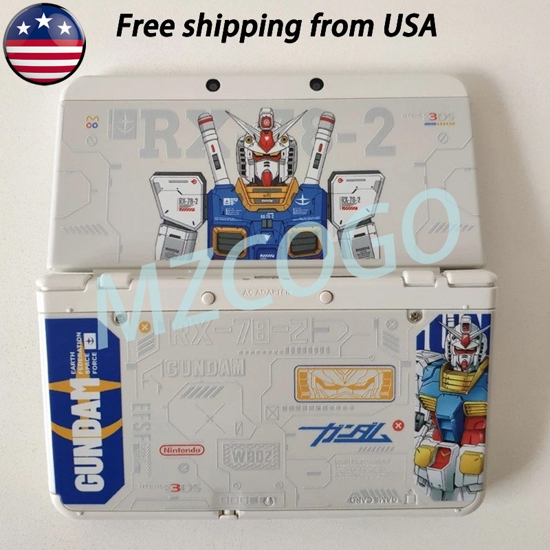 Gundam Themed Replacement For Nintendo New 3DS Housing Shell Case Faceplate