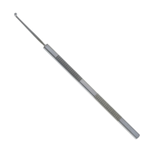 Urretts-Zavalia Scleral Depressor, 5", Flat Serrated Handle, Premium Stainless