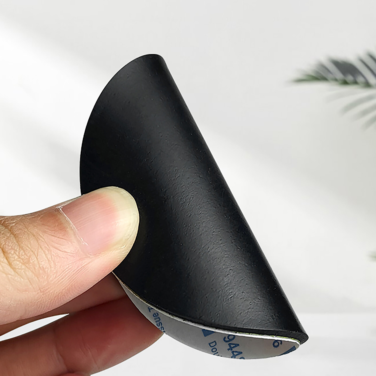 10Pcs Rubber Solid Discs Self Adhesive Round Pad Sealing Cushioning Dia 5-150mm