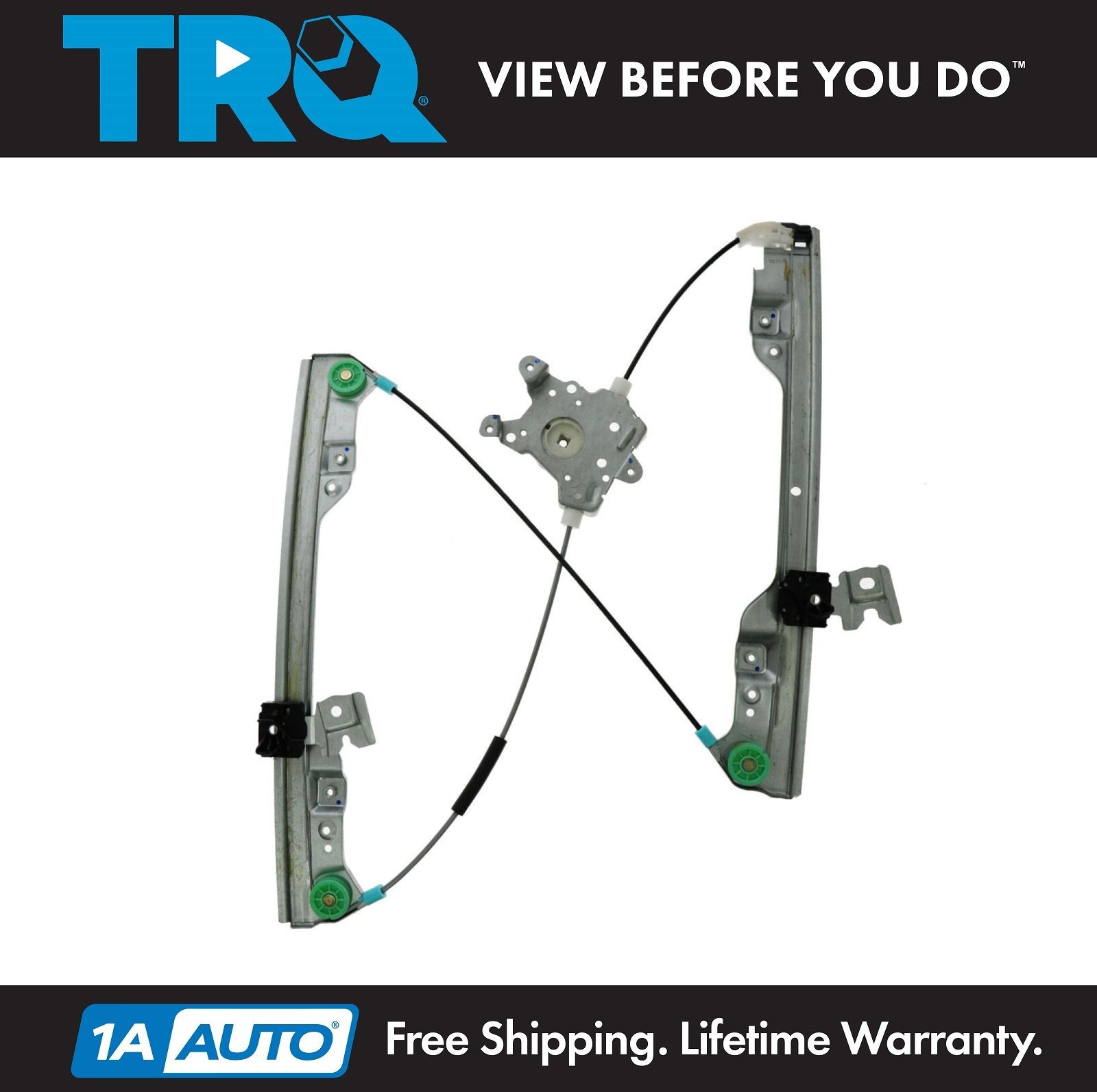 TRQ Front Left Window Regulator For 2002-2006 Nissan Altima