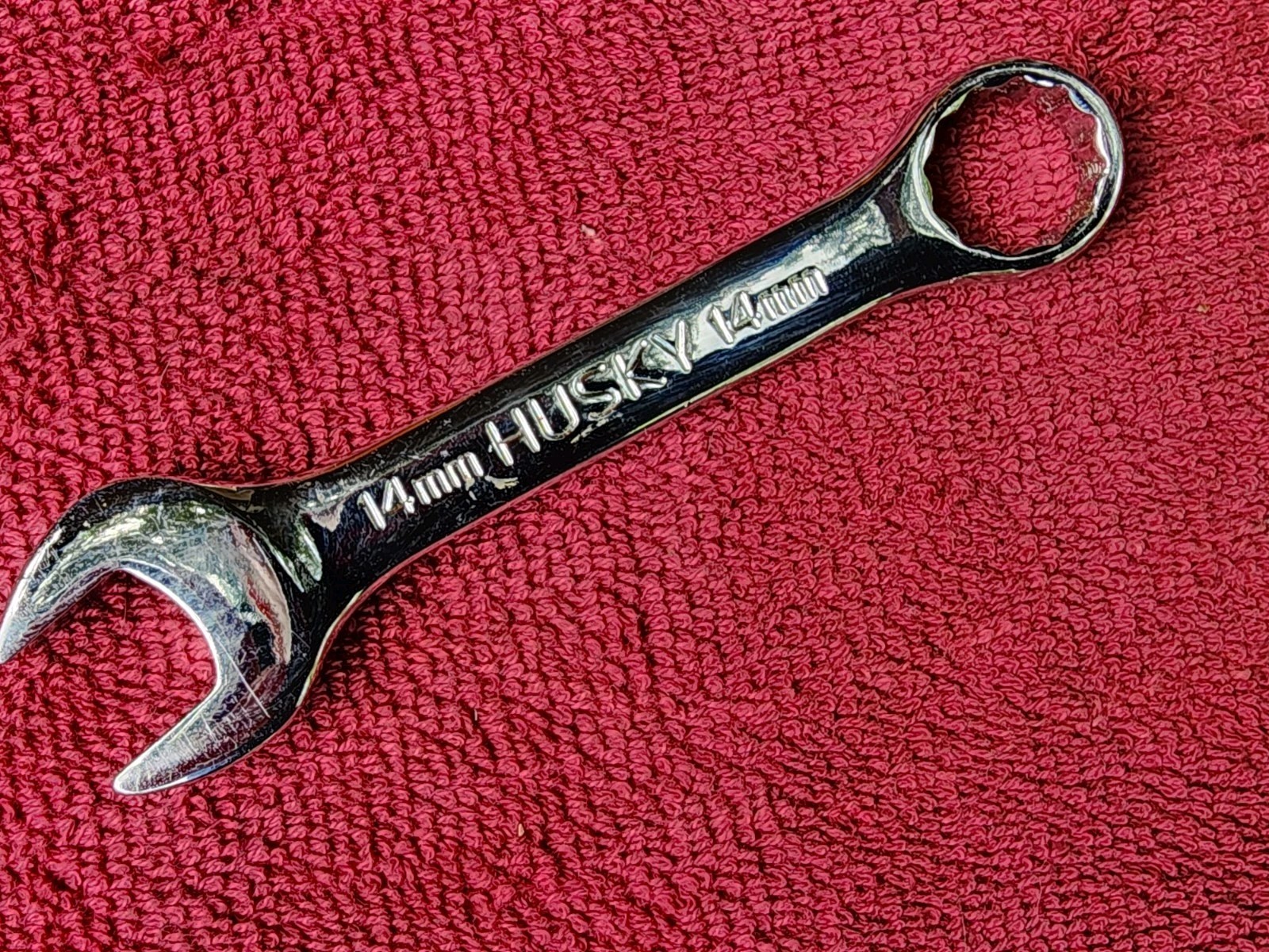 HUSKY 14mm 12pt Stubby Combination Wrench 65576