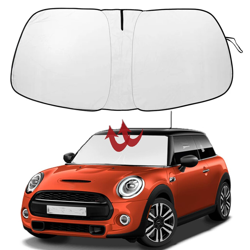 For 2015-2025 Mini Cooper F55 F56 F57 Hardtop Windshield Sunshade UV Block Cover