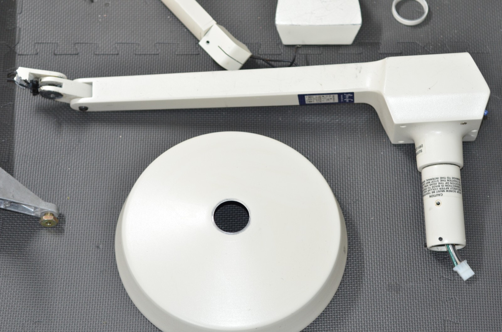 Pelton Crane Dental Light Parts Arm | One Connection is Broken