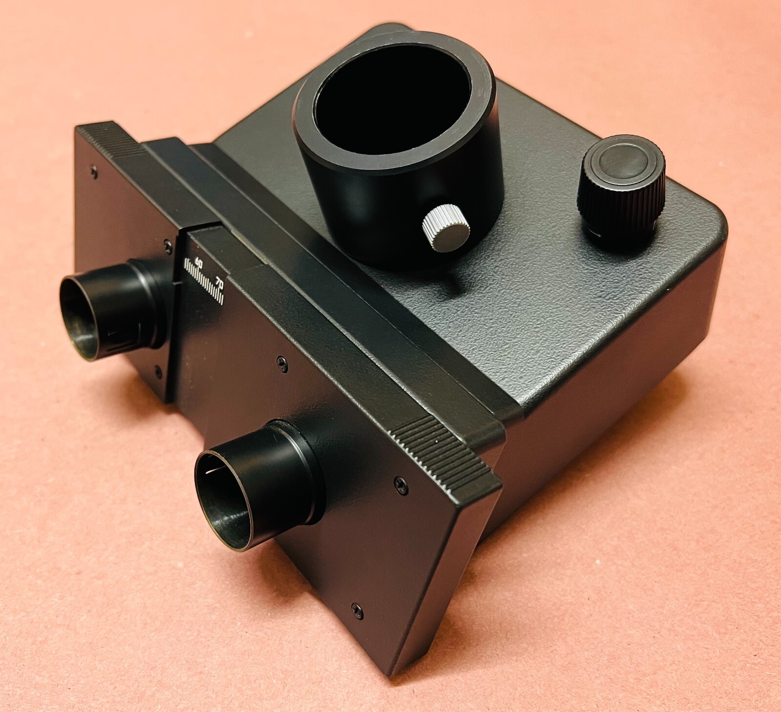 Leitz Microscope Trinocular Head 512815/20 (Excellent Condition)