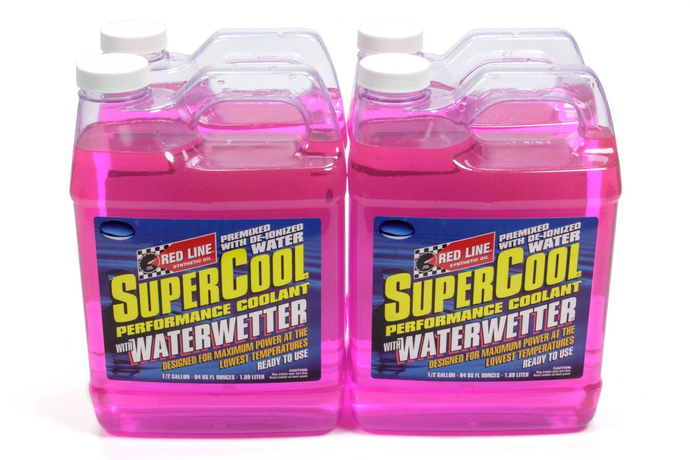 Redline Oil 80225 Supercool Extreme Antifreeze Coolant 1/2 Gallon - Case of 4