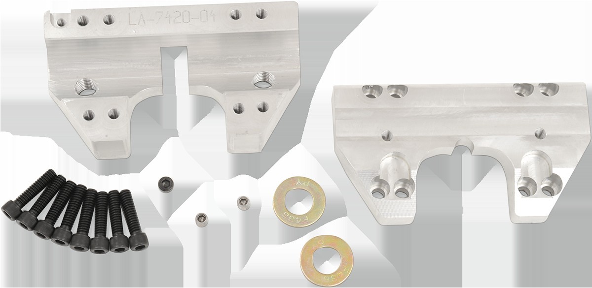 LA Choppers Handlebar Clamp Set 1in. Handlebars #LA-7415-04