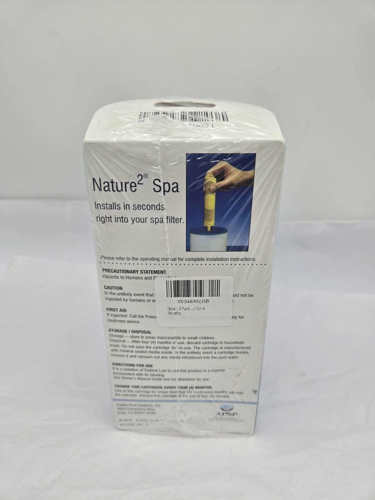 Lot Of 3 Nature2 Spa Filter Mineral Sanitizers For Hot Tubs and Spas W12226
