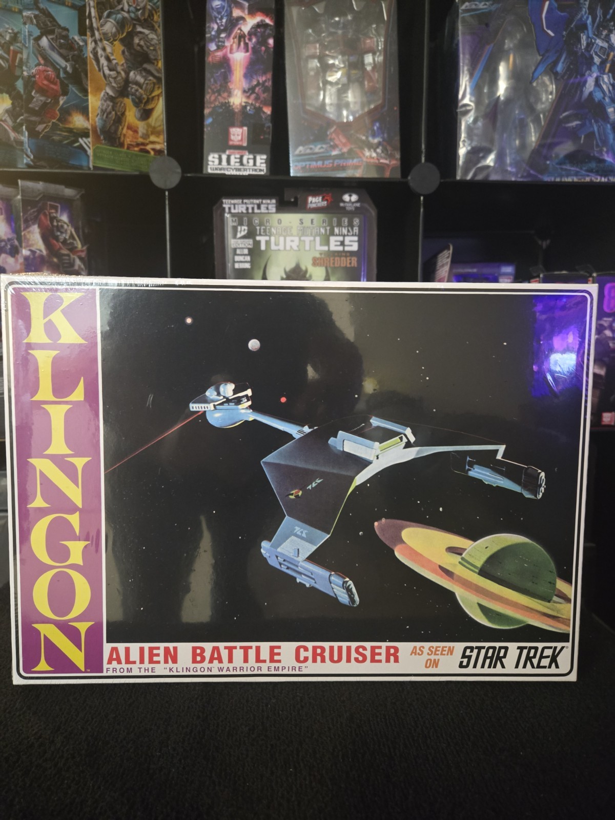 AMT 1/650 Star Trek Klingon Battle Cruiser Plastic Model Kit AMT1428