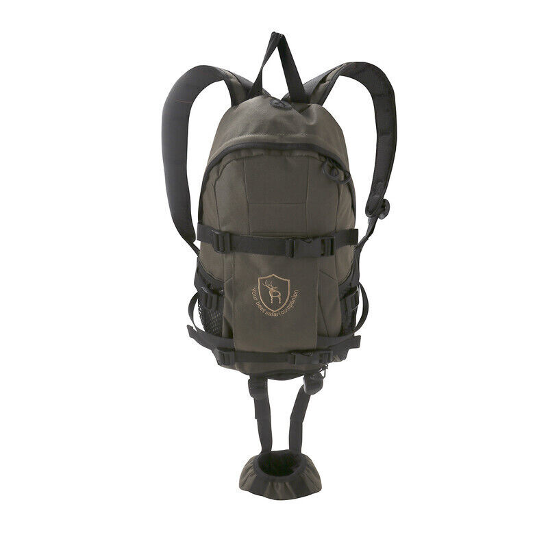 TOURBON Hiking Day Pack Hunting Backpack Rifle Stock Carry Molle Bag Gun Holder