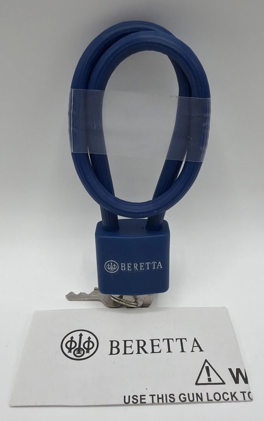 Beretta Gun Lock With Keys. Brand New w/Documents.