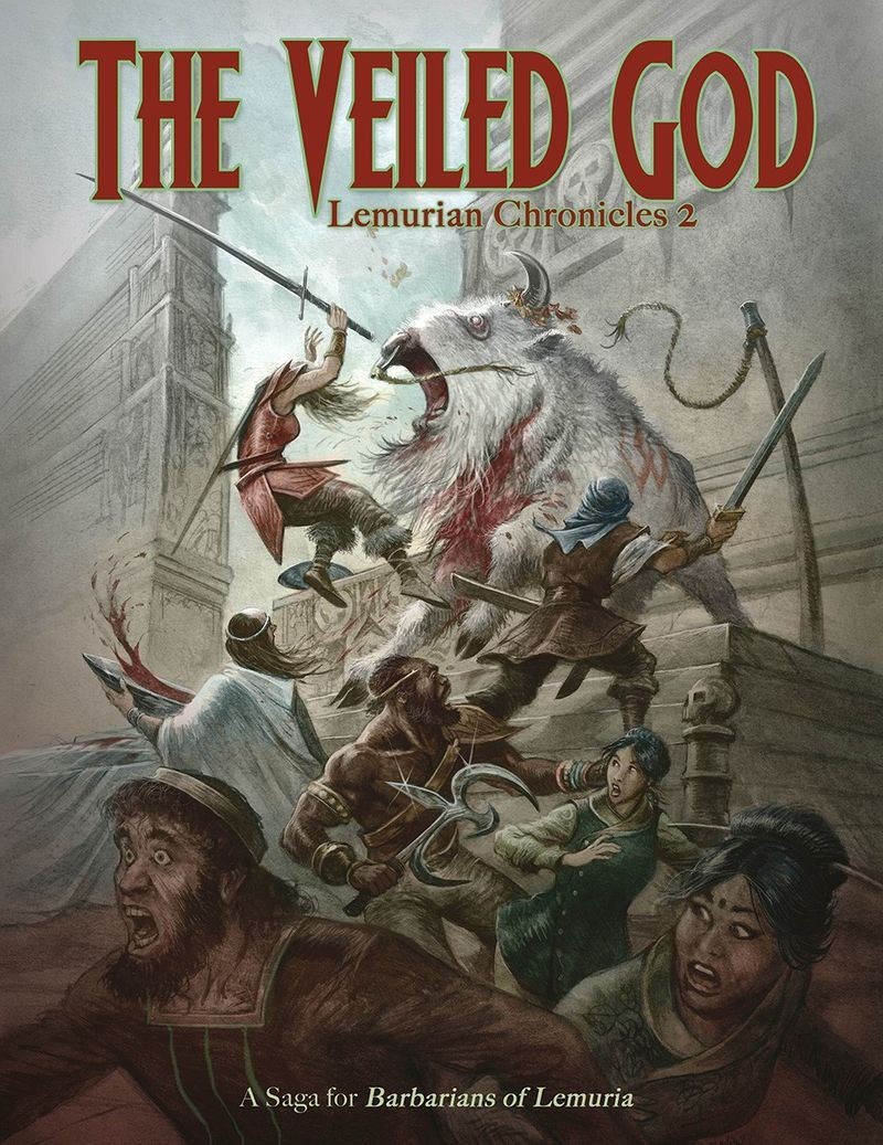 Barbarians of Lemuria RPG: The Veiled God
