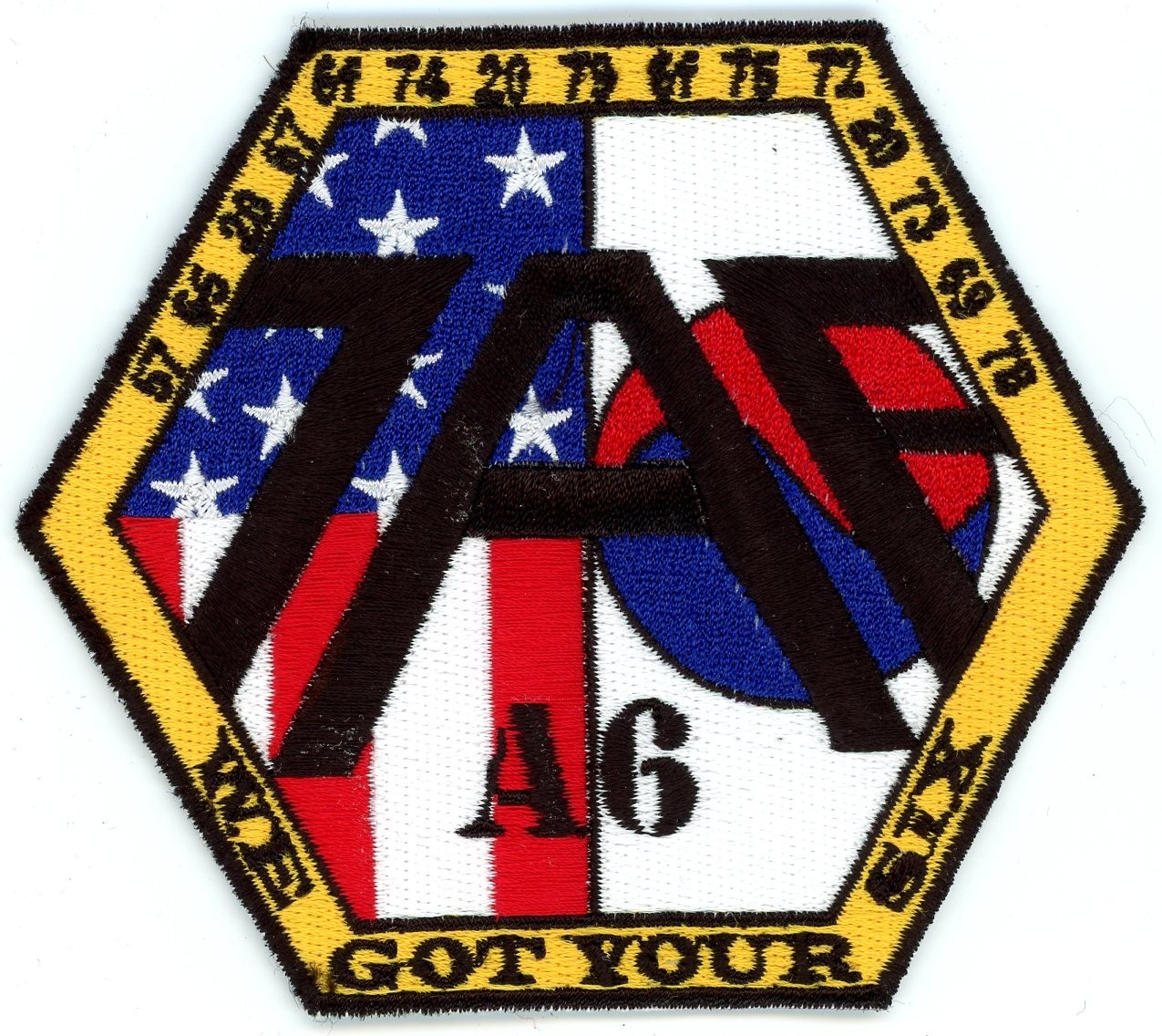 US Air Force Patch: 7th Air Force A6 Communications, Cyber Operations, and IO