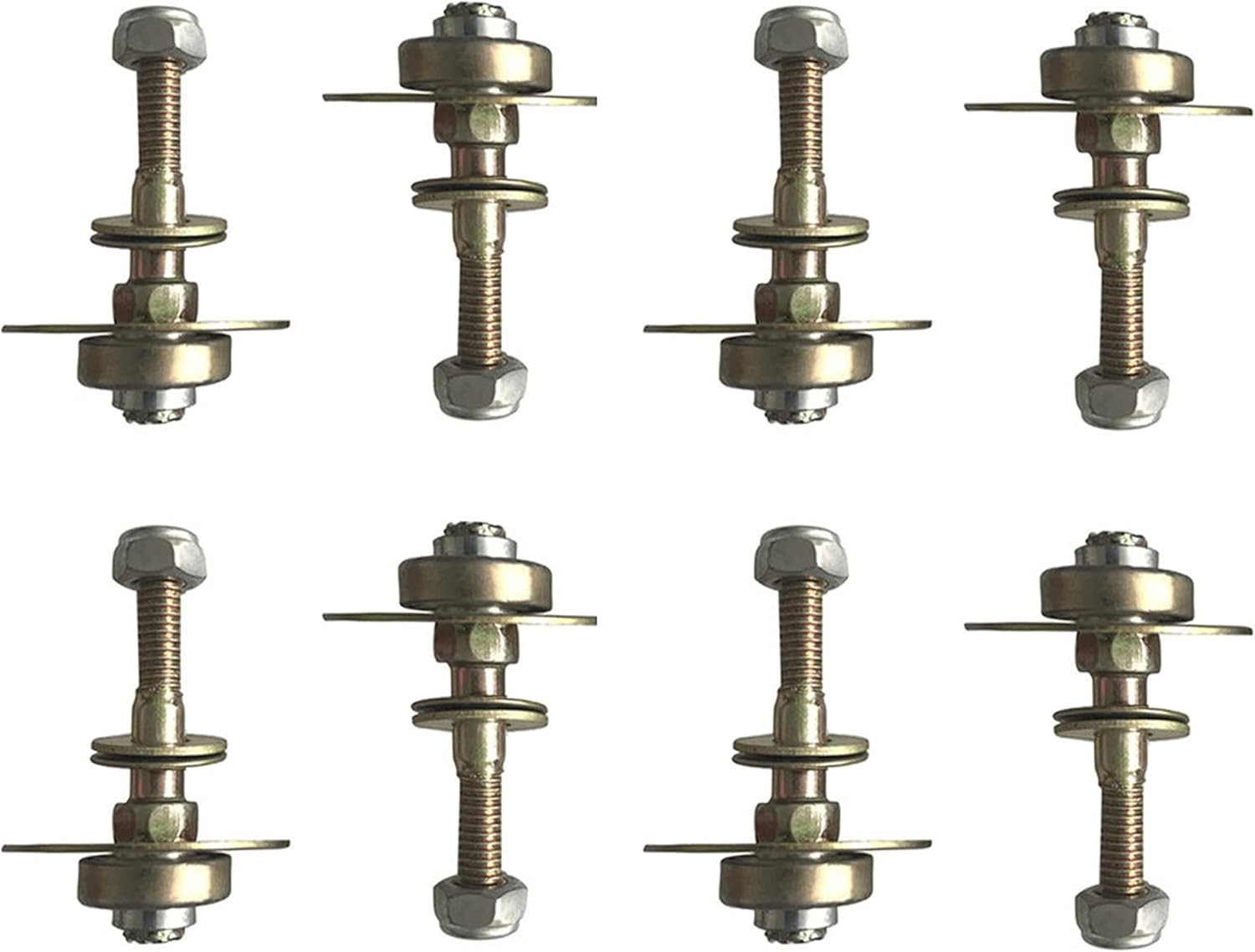Auriver 8 PCS Furniture Rocking Chair Bearing Connecting Piece Rocking Chair Bea