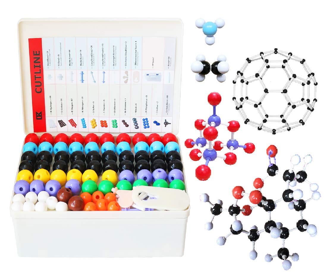 LINKTOR Chemistry Molecular Model Kit (444 Pieces), Big Large, 444pcs
