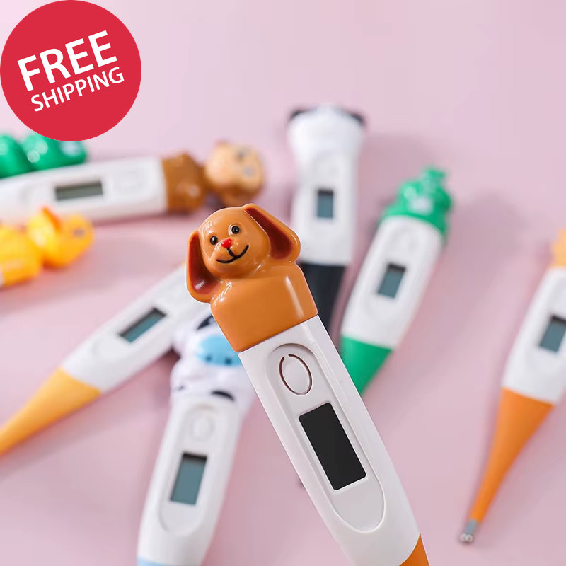 Cartoon Electronic Soft-Head Thermometer Household Human Armpit Digital Thermome