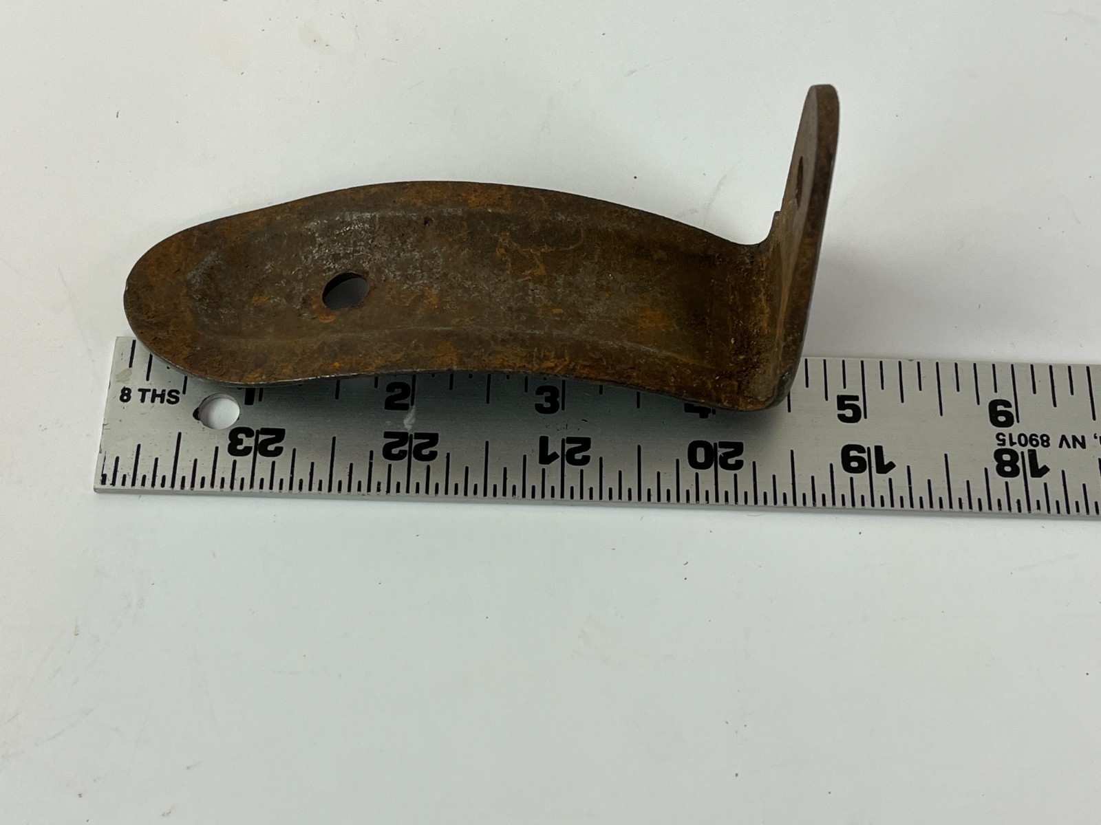 Vintage Metal Rifle Butt Plate Salvage gun 1.5" x 5.75" Antique