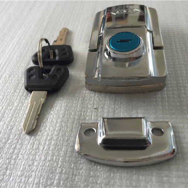 Motorcycle Rear Trunk Tail Box Lock Spring Toggle Latch Hasp Clamp For Big Sheep