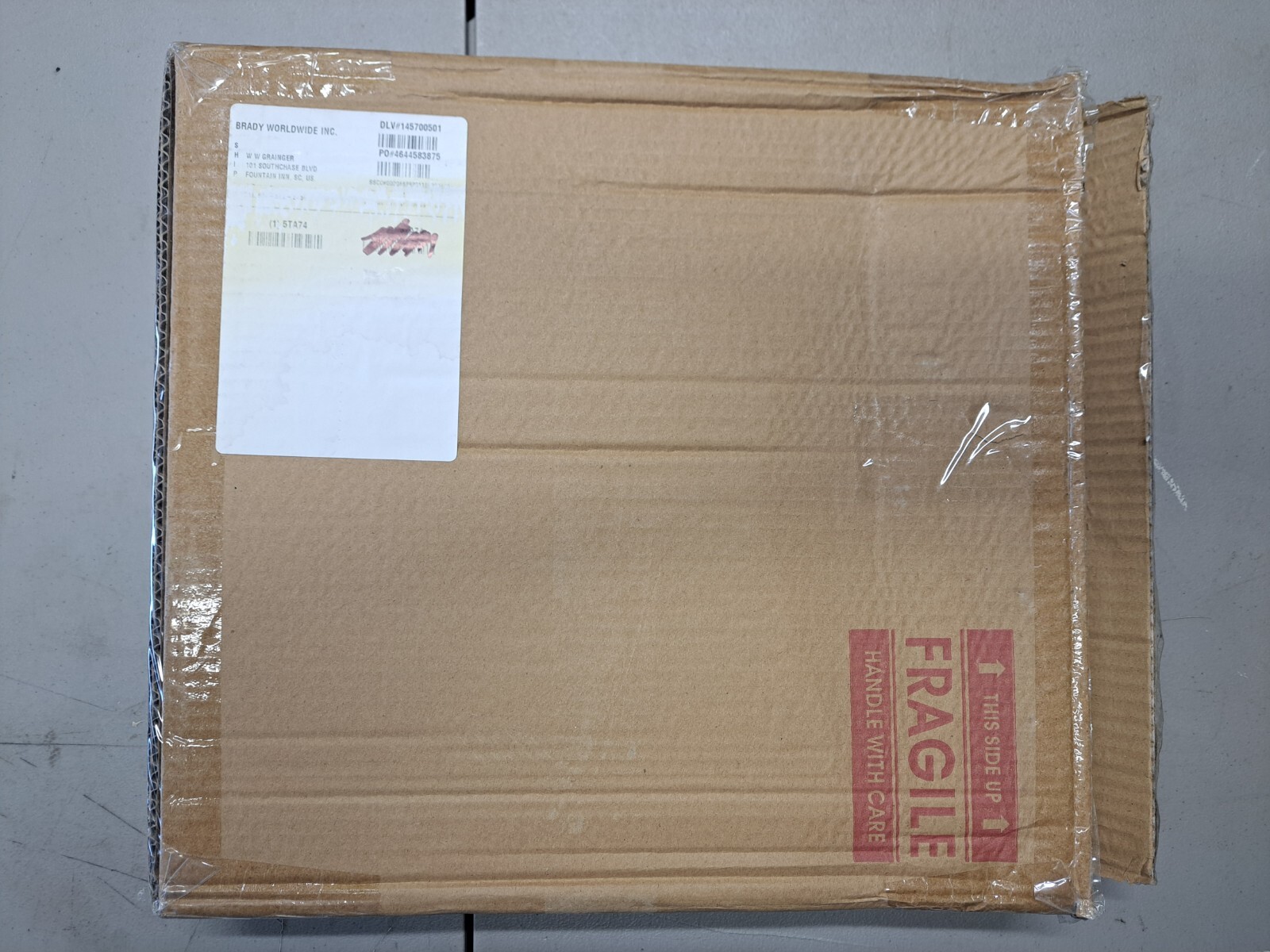 Brady 50990 Lockout Board,Unfilled,Polycarbonate 5TA74