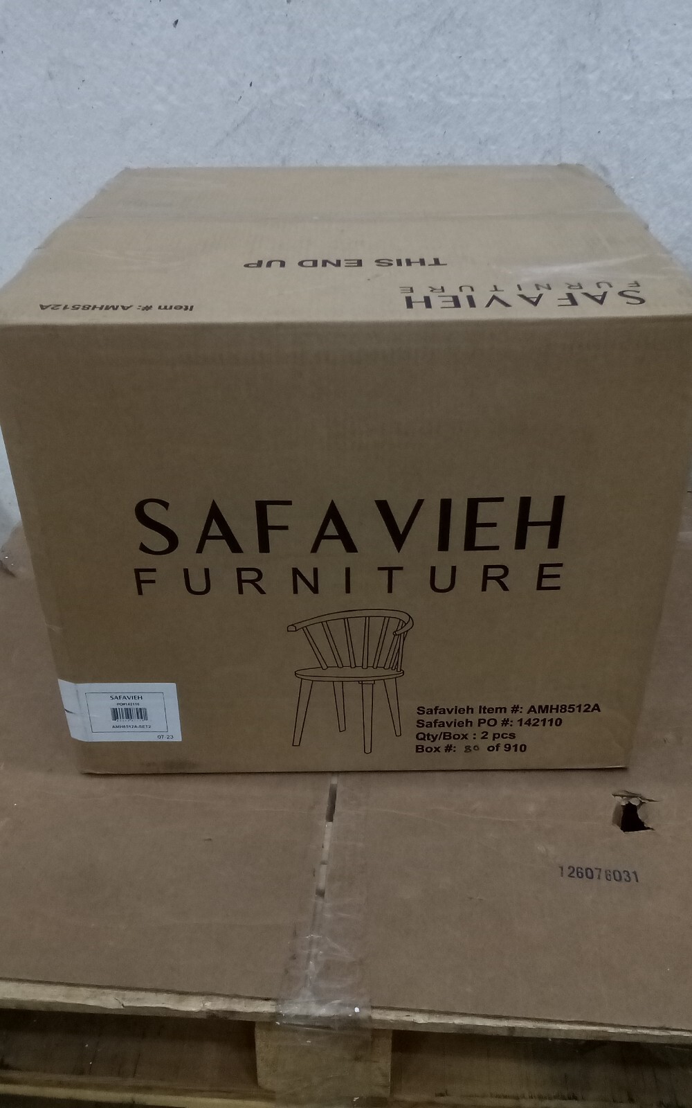 Safavieh BLANCHARD SIDE CHAIR, Reduced Price 2172725565 AMH8512A