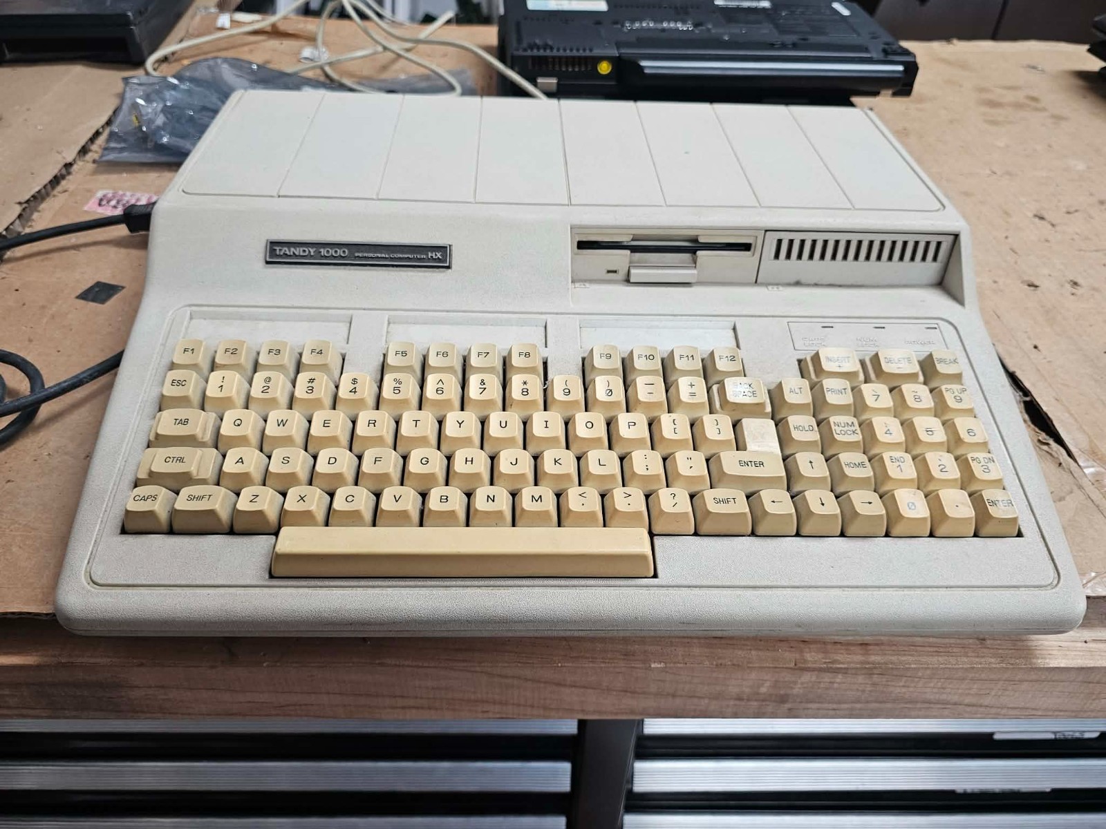 Vintage Tandy 1000 HX 25-1053 Personal Computer Intel 8088 CGA Graphics No Power
