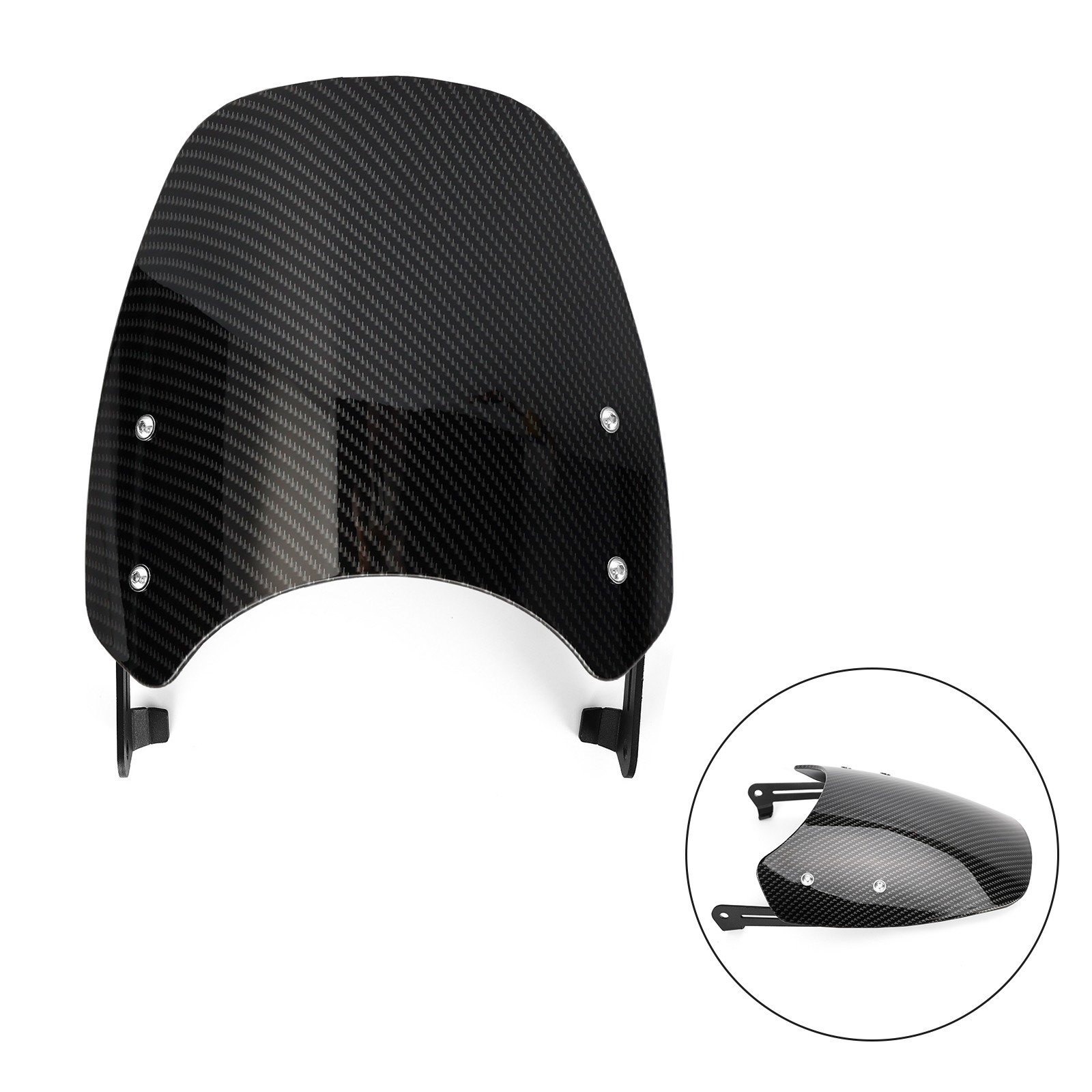 ABS Motorcycle Windshield WindScreen for Triumph Speed Twin 1200 2019-2021#