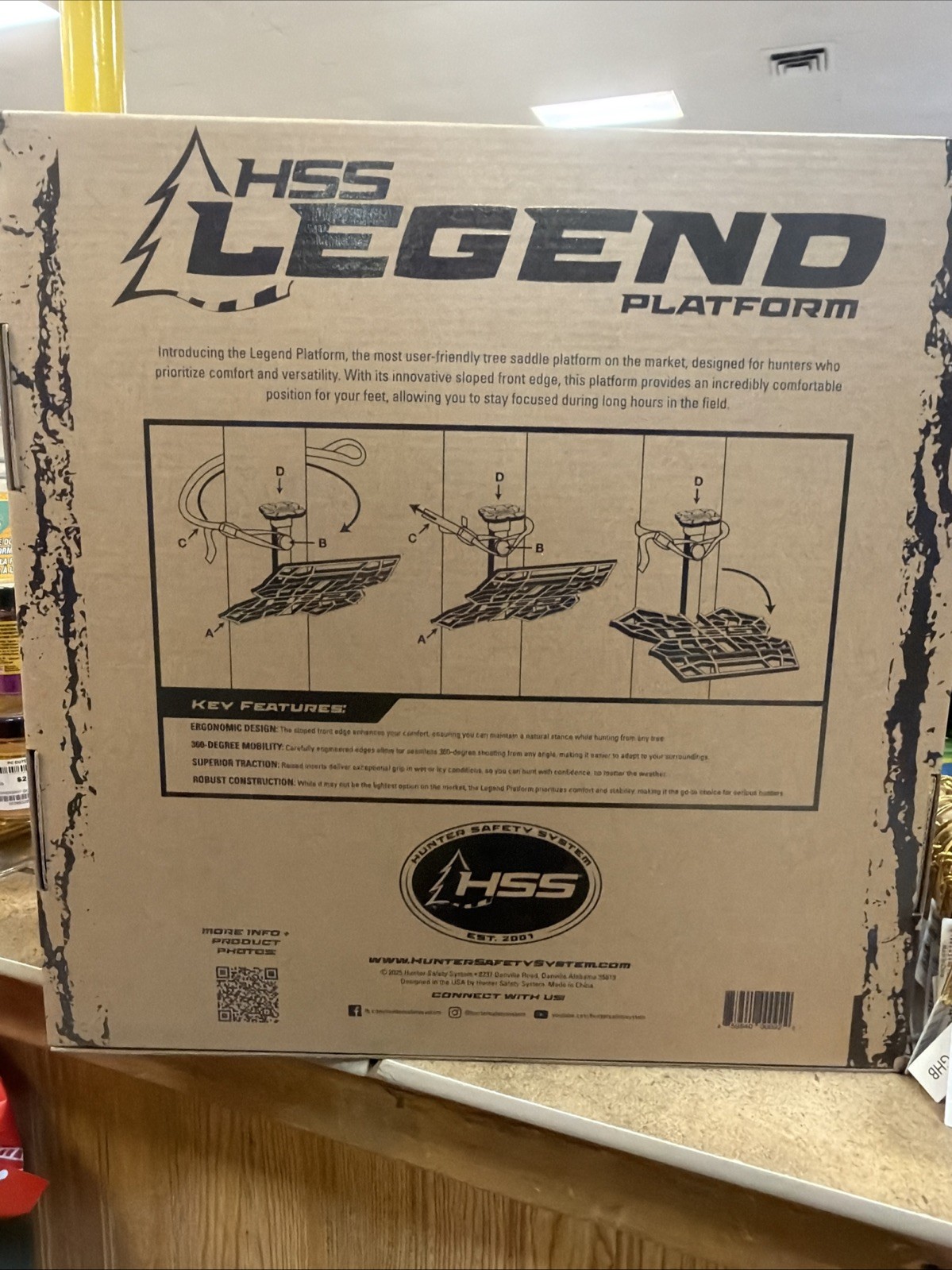 Hunter Safety System Legend Platform