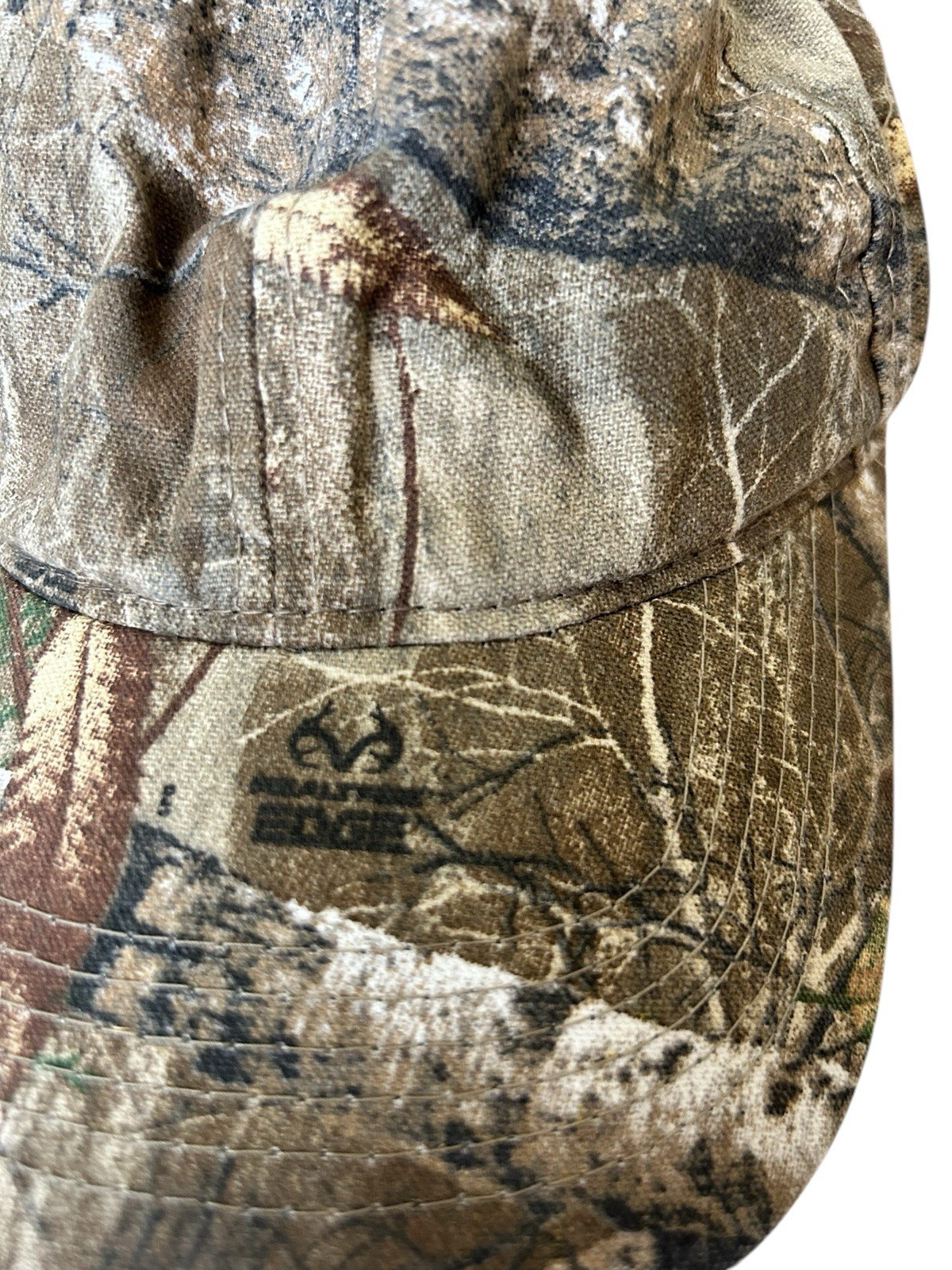 Realtree Edge Camo Hunting Fishing Hat / Adjustable / All Cloth /