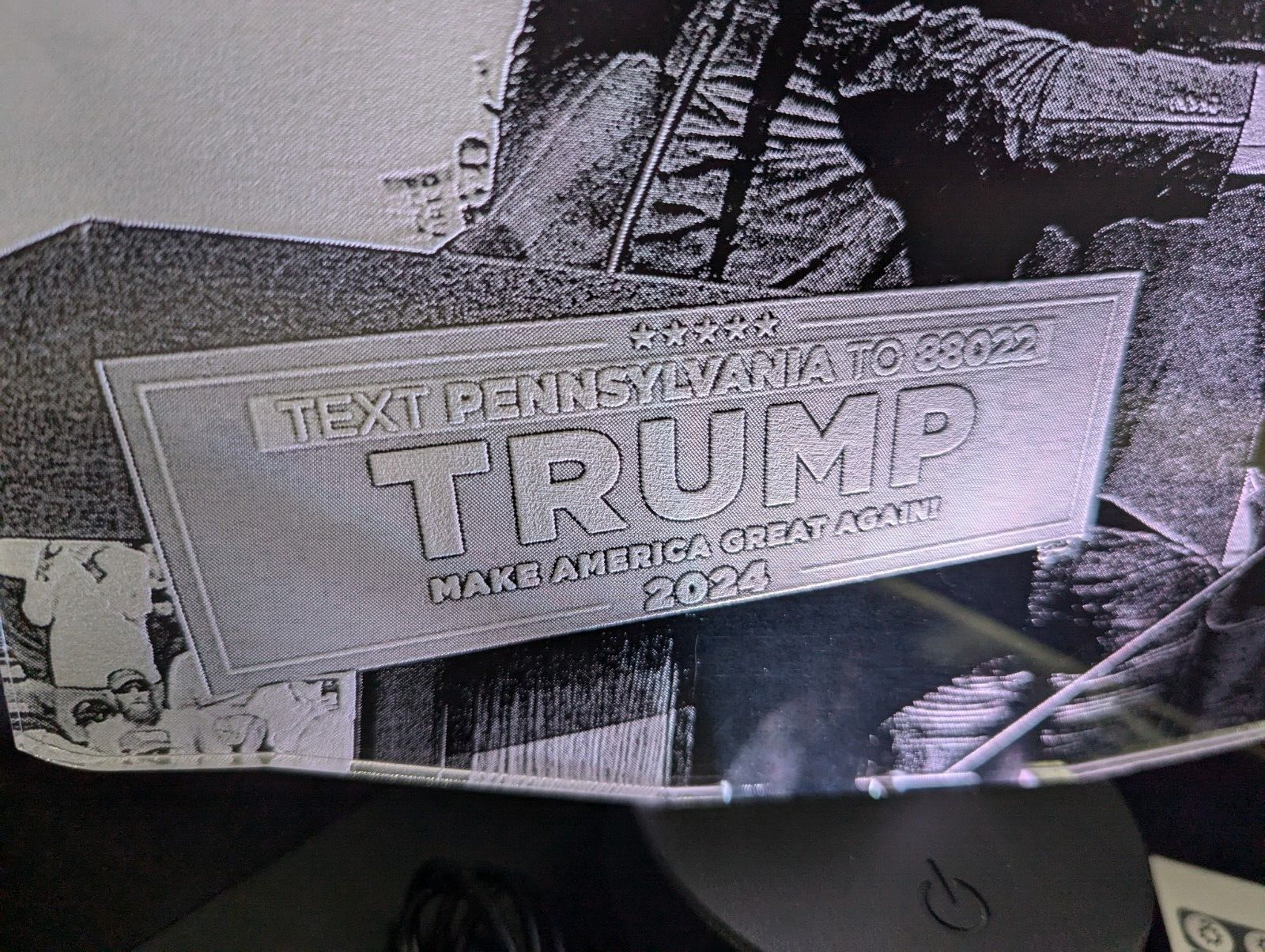 Donald Trump President L.E.D. Large light display