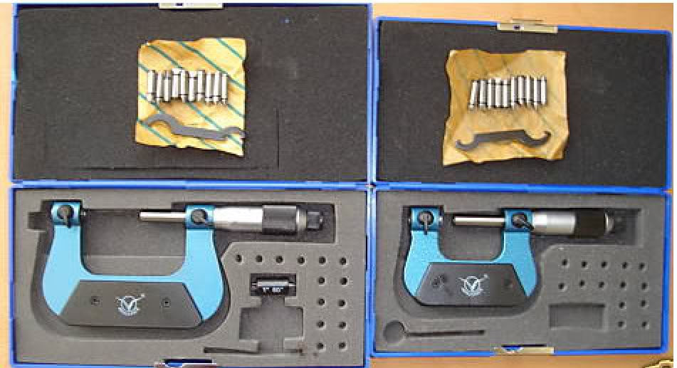 SPECIAL BRAND NEW 0-1" and 1-2" SCREW THREAD MICROMETER