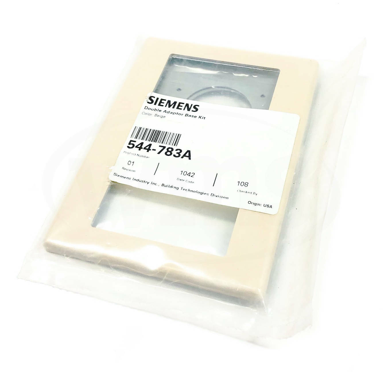 544-783A Siemens Double Adaptor Base Kit, Beige
