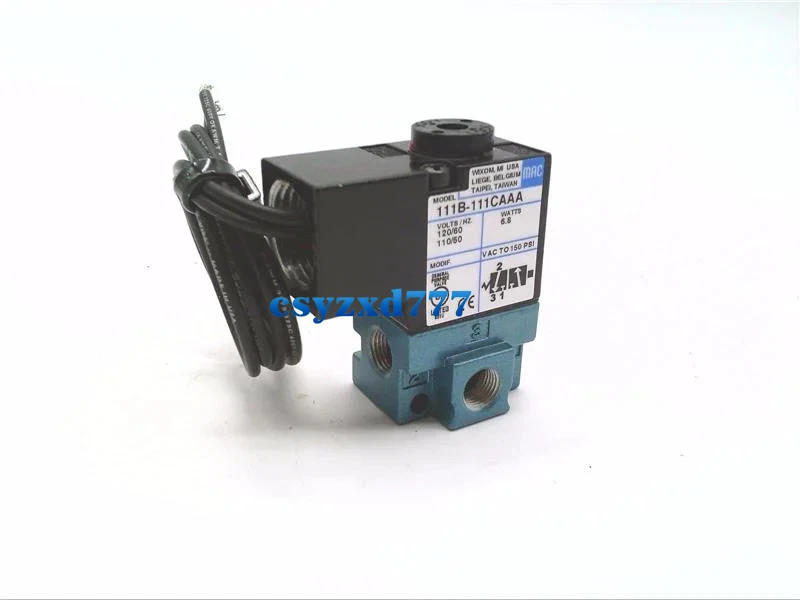 MAC Valves Inc. 111B-111CAAA Solenoid Valve 111B-111CA NEW!! Same Day Shipping