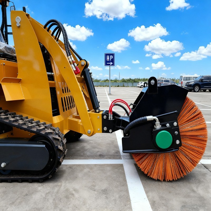 Skid Steer Angle Sweeper 48in Length, 38in Sweep Width, 165kg