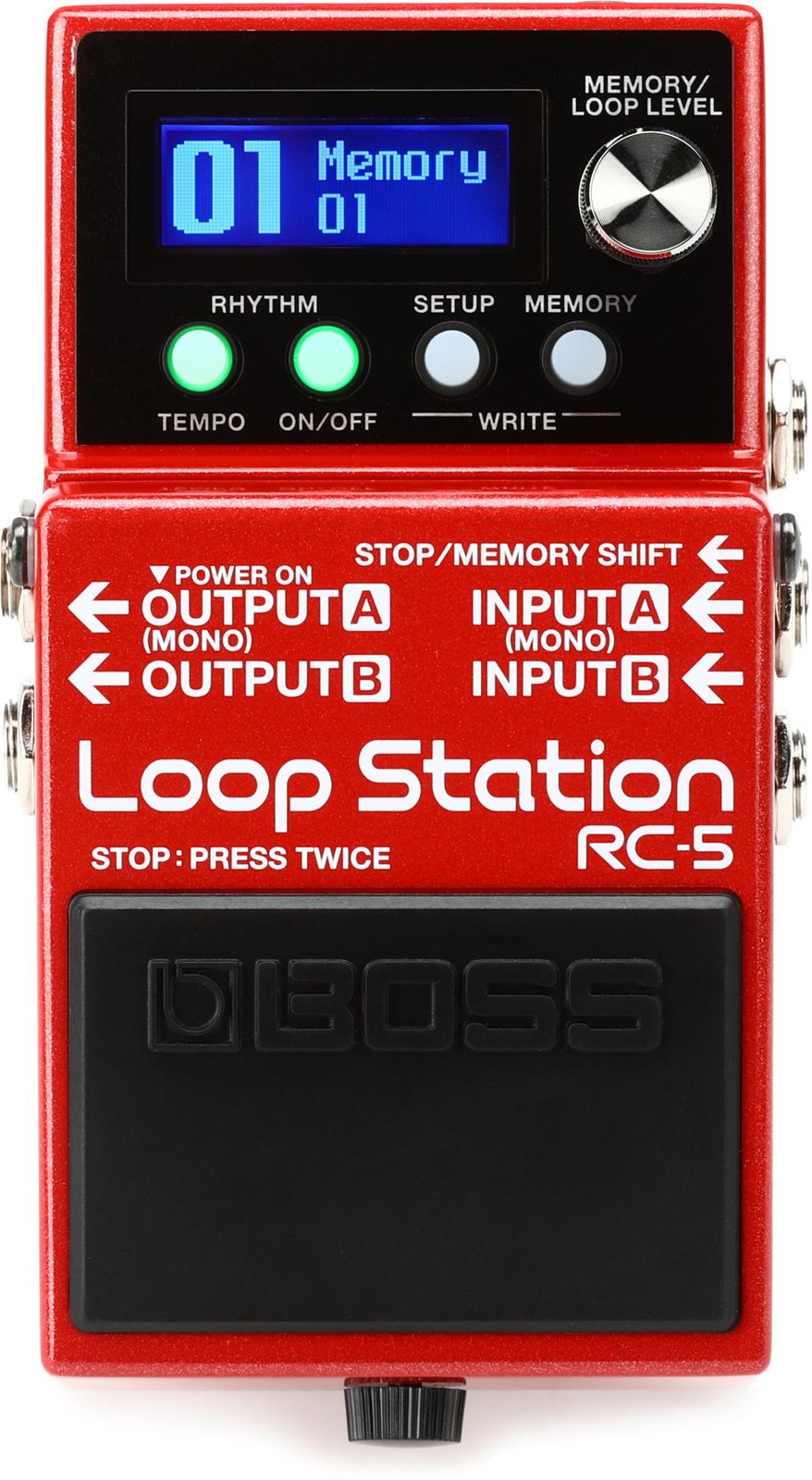 Boss RC-5 Loop Station Looper Pedal (3-pack) Bundle