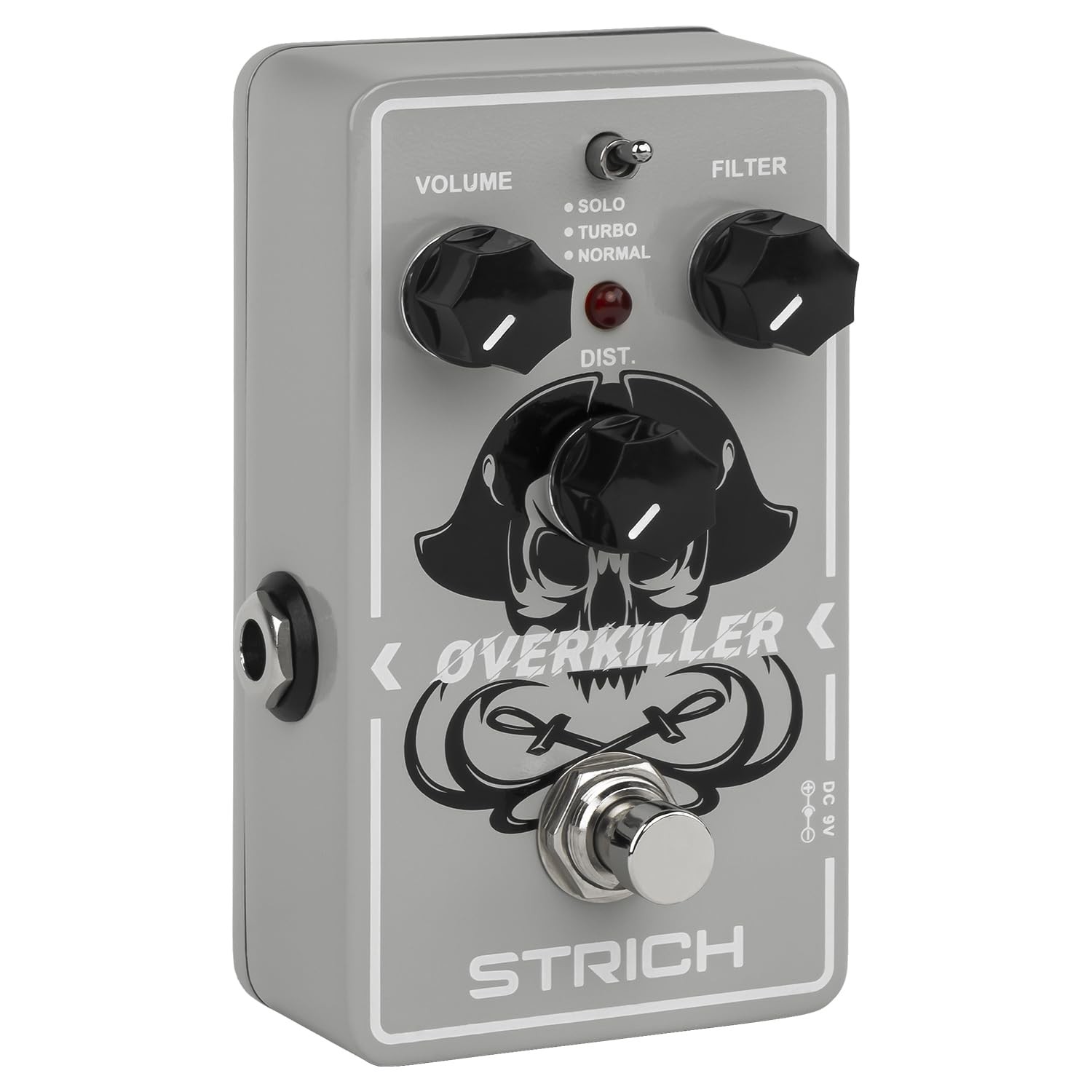 OVERKILLER Metal Distortion Pedal for Electric Guitar, True Bypass