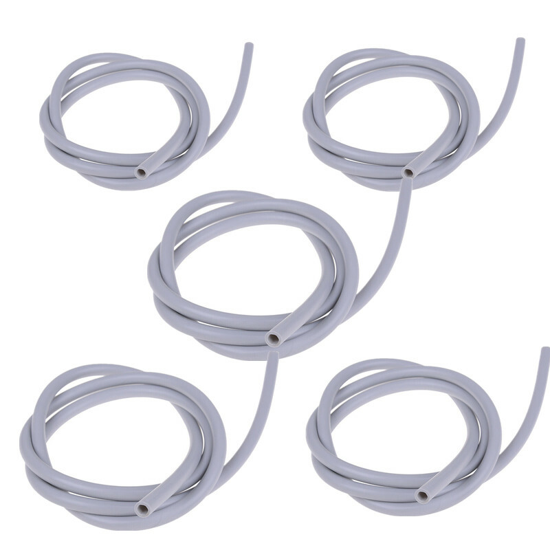 5x Silicone Tubing Tube Hose For Dental Saliva Ejector Suction Valve Weak SE