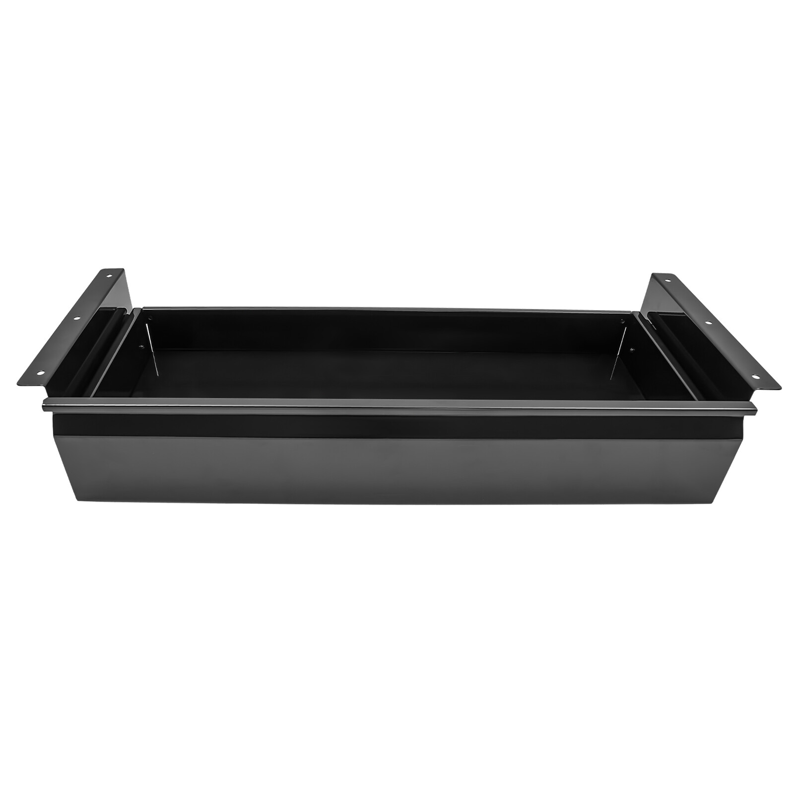 22" Black Space Saver Sliding Under Desk Storage Drawer Pull-out Drawer