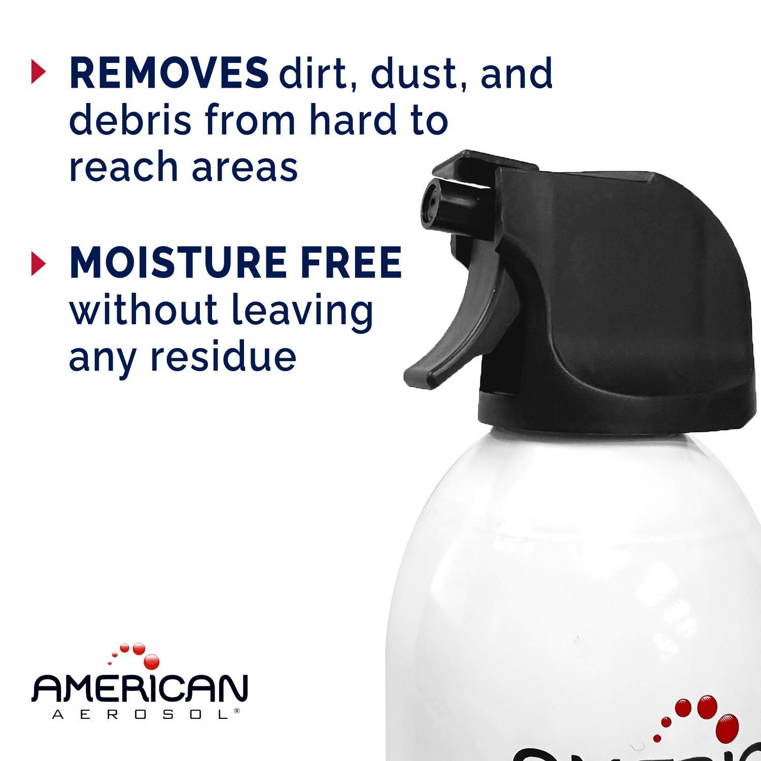 American Aerosol Compressed Gas Electronics Duster 10 oz., 4 Pack