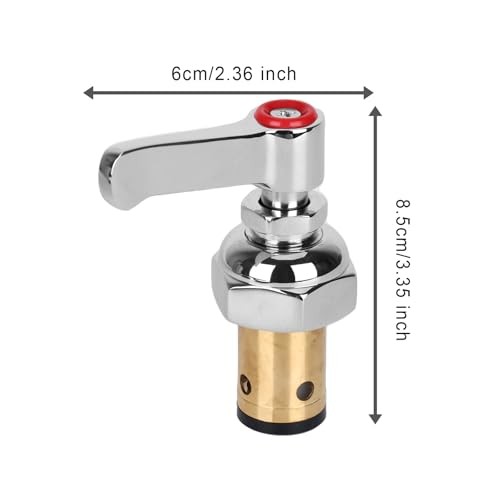 Hot Spindle Assembly for 002714-40 Eterna Valve Replacement, Hot Side Handle