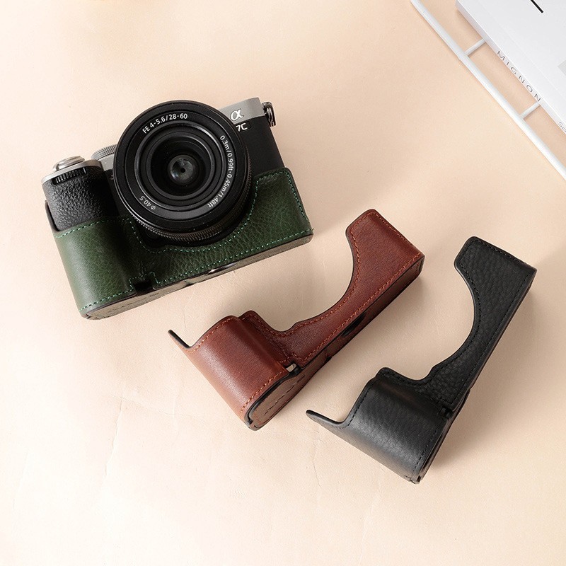 For Sony A7C2 A7CR Camera Cover Protective Case Base bag shell black green WR